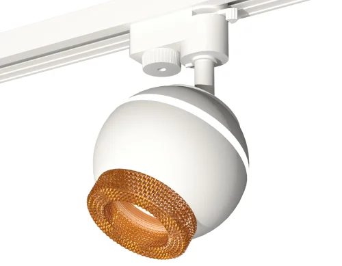 Трековый светильник XT1101064 Ambrella light белый коричневый для шинопроводов серии Track System белый
