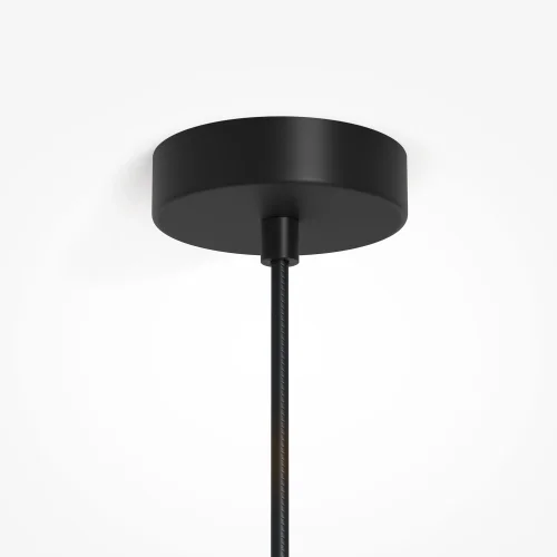 Светильник подвесной Reels MOD268PL-01B Maytoni серый 1 лампа, основание чёрное в стиле лофт современный  фото 5