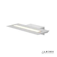 Бра LED Image ZD8114-9W WH iLedex белый на 1 лампу, основание белое в стиле хай-тек современный 
