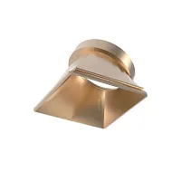 Рефлектор для встраиваемого светильника DYNAMIC REFLECTOR SQUARE SLOPE GD Ideal Lux на 1 , основание золотое в стиле 