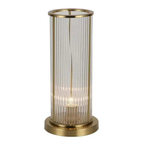 Настольная лампа Wonderland 2907-1T Favourite прозрачная 1 лампа, основание медь металл в стиле минимализм  фото 4