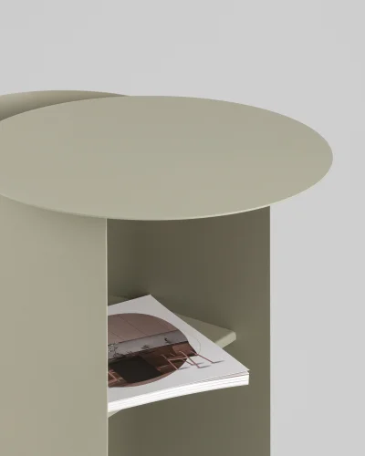 Журнальный столик Floire, металл, оливковый УТ000041881 Stool Group столешница из фото 4