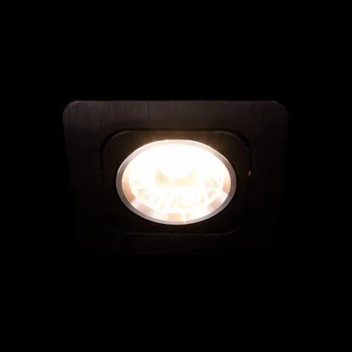 Светильник точечный LED Screen 10328/A Black LOFT IT чёрный 1 лампа, основание чёрное в стиле современный хай-тек квадратный фото 2