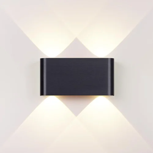 Бра Magnum 7191/4WL Odeon Light чёрный на 1 лампу, основание чёрное в стиле хай-тек фото 4 Бра Magnum 7191/4WL Odeon Light чёрный на 1 лампу, основание чёрное в стиле хай-тек фото 4