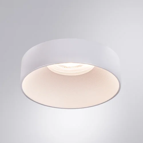 Светильник точечный Ramo A1240PL-1WH Arte Lamp белый на 1 лампу, основание белое в стиле современный 