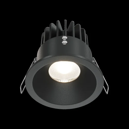 Светильник точечный LED Zoom DL034-L12W4K-B Maytoni чёрный на 1 лампу, основание чёрное в стиле современный фото 3