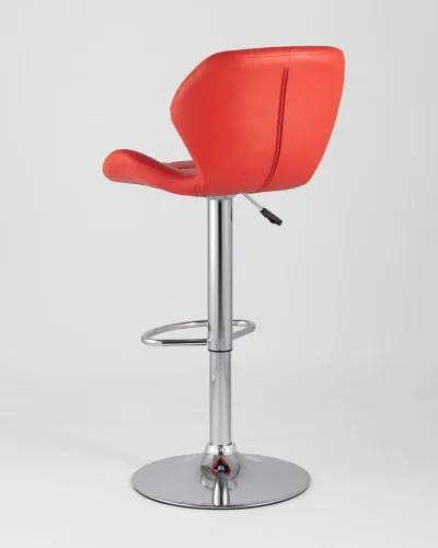 Стул барный Бон, красный NP (набор 2 шт) УТ000039889 Stool Group, красный/экокожа, ножки/металл/, размеры - ***** фото 6