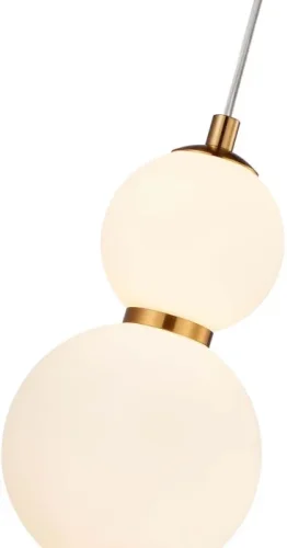 Светильник подвесной LED Kiran 4613-1P F-promo белый на 1 лампу, основание белое в стиле современный фото 3