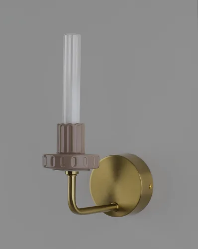 Бра LED Atelieri V11693-WL Moderli прозрачный на 1 лампу, основание бронзовое в стиле современный американский кантри фото 4
