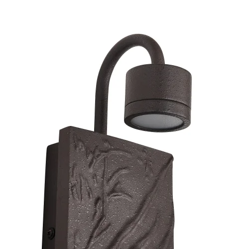 Бра LED Exemplum 4130-1W Favourite чёрный на 1 лампа, основание чёрное в стиле флористика кантри арт-деко  фото 4