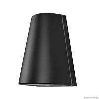 Настенный светильник LED Eterno 100004/2 LOFT IT уличный IP54 чёрный 2 лампы, плафон чёрный в стиле хай-тек модерн LED