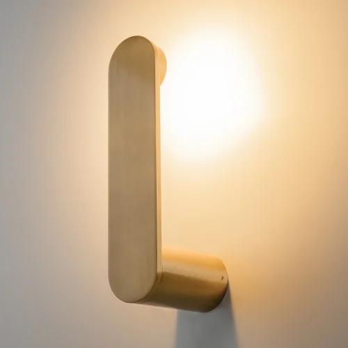 Бра LED Connect MOD356WL-L4BS3K Maytoni латунь на 1 лампу, основание латунь в стиле современный минимализм отражённый свет фото 10