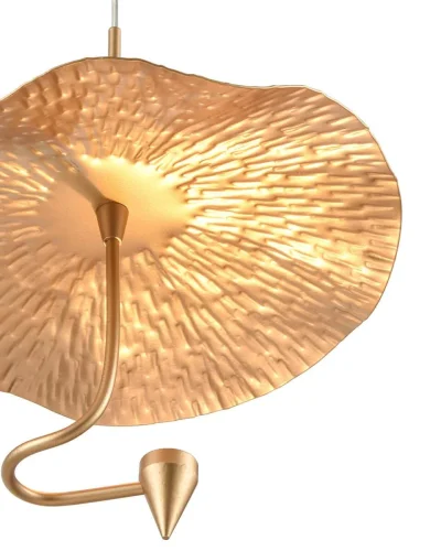 Светильник подвесной LED Aronos VL5734P31 Vele Luce золотой на 1 лампу, основание золотое в стиле современный фото 3