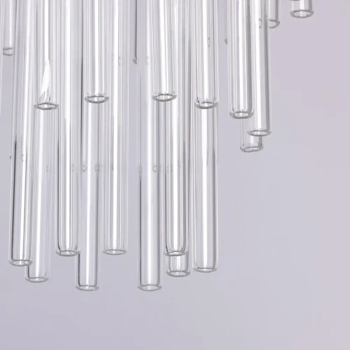 Светильник подвесной Аделард 642018101 MW-Light прозрачный 1 лампа, основание никель в стиле современный  фото 6