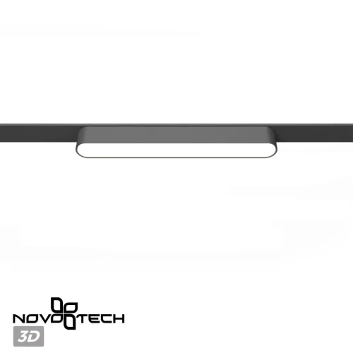 Трековый светильник для низковольтного шинопровода Smal 359238 Novotech чёрный для шинопроводов серии Smal фото 6