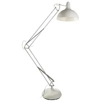 Торшер напольный  GOLIATH A2487PN-1WH Arte Lamp гибкий белый 1 лампа, основание белое в стиле современный
