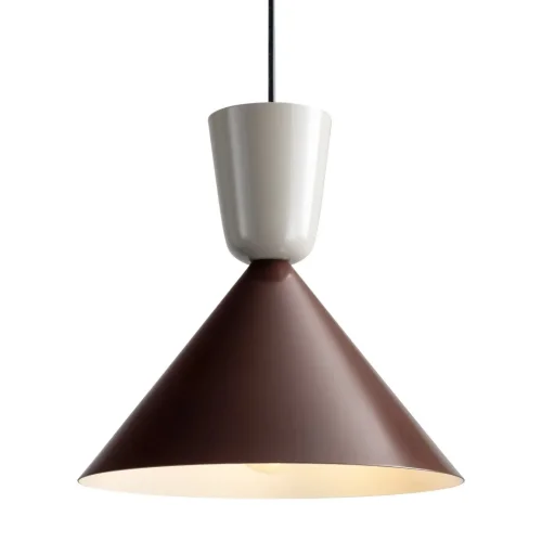 Светильник подвесной Still FR5598PL-01R Freya бордовый на 1 лампу, основание чёрное в стиле современный лофт фото 5 Светильник подвесной Still FR5598PL-01R Freya бордовый на 1 лампу, основание чёрное в стиле современный лофт фото 5