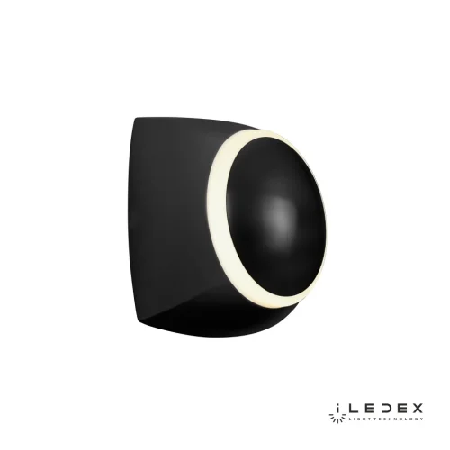 Бра LED Reversal ZD8172-6W BK iLedex чёрный на 1 лампа, основание чёрное в стиле современный хай-тек  фото 4