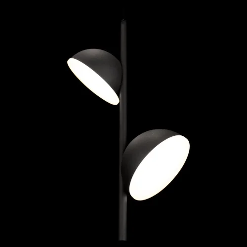 Светильник подвесной LED Mons 10335 Black LOFT IT чёрный 2 лампы, основание чёрное в стиле современный хай-тек  фото 4