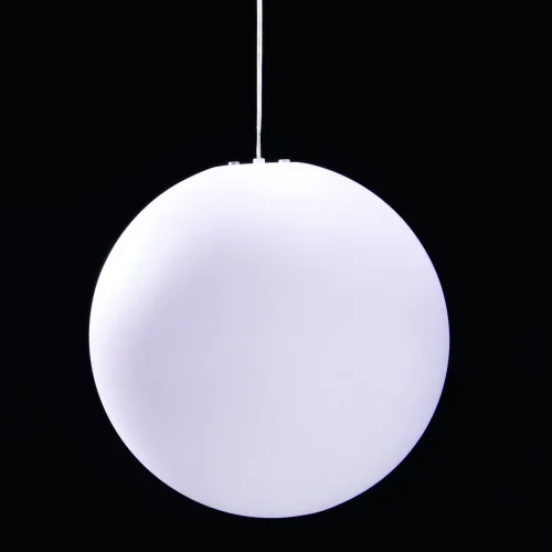 Светильник подвесной EXTERIOR 1399 Mantra белый 1 лампа, основание белое в стиле минимализм современный шар фото 3