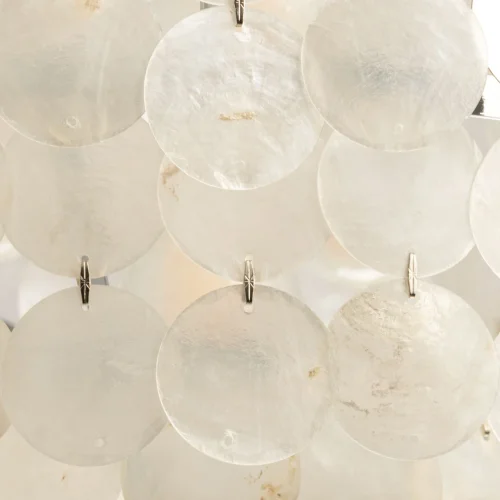 Люстра подвесная Эмилия 607015106 DeMarkt белая на 6 ламп, основание хром в стиле современный фото 9 Люстра подвесная Эмилия 607015106 DeMarkt белая на 6 ламп, основание хром в стиле современный фото 9