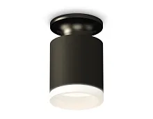 Светильник накладной Techno spot XS6302110 Ambrella light чёрный 1 лампа, основание чёрное в стиле современный круглый