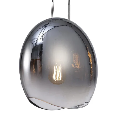 Светильник подвесной LENS 6186 Mantra серый 1 лампа, основание серое в стиле современный  фото 2