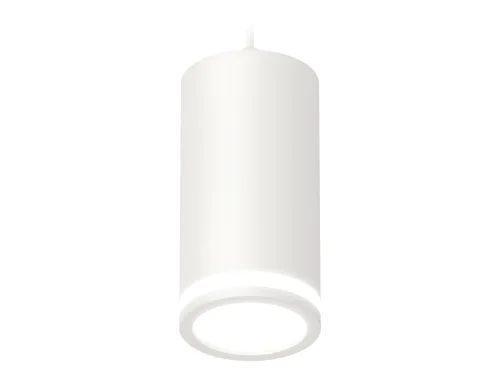 Светильник подвесной XP8161025 Ambrella light белый 1 лампа, основание белое в стиле хай-тек 