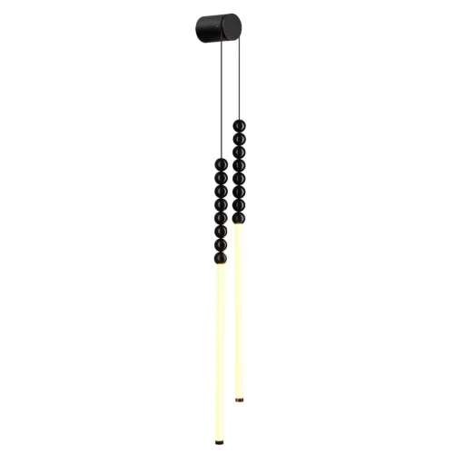 Бра Monella 7149/16WL Odeon Light чёрный на 1 лампу, основание чёрное в стиле современный классический бусы фото 3 Бра Monella 7149/16WL Odeon Light чёрный на 1 лампу, основание чёрное в стиле современный классический бусы фото 3