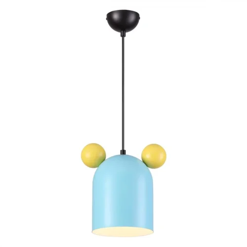 Светильник подвесной TEDDY 151751-26 ImperiumLoft голубой на 1 лампу, основание голубое в стиле современный лофт фото 5 Светильник подвесной TEDDY 151751-26 ImperiumLoft голубой на 1 лампу, основание голубое в стиле современный лофт фото 5