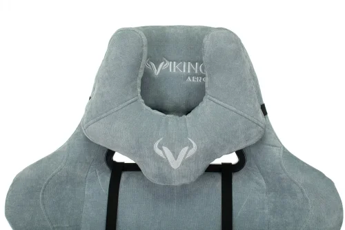 Кресло VIKING KNIGHT LT28 УТ000003344 Stool Group, серый/велюр, ножки/металл/чёрный, размеры - ***** фото 8