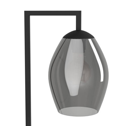 Торшер Estanys 390256 Eglo  серый 1 лампа, основание чёрное в стиле современный лофт
 фото 4