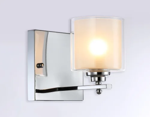 Бра TR4428 Ambrella light белый на 1 лампа, основание хром в стиле классический современный  фото 5
