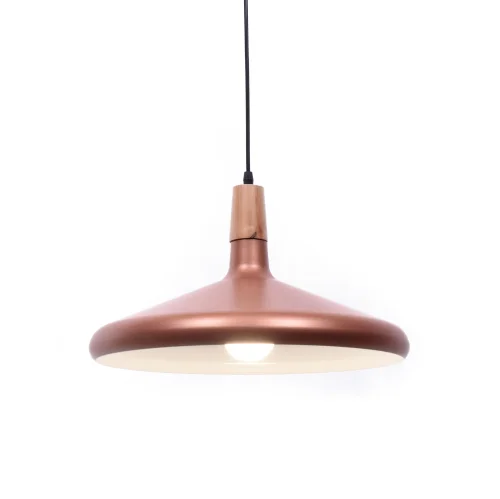 Светильник подвесной Bafido  LDP 7754-С R.GD Lumina Deco розовый 1 лампа, основание розовое в стиле современный минимализм  фото 3