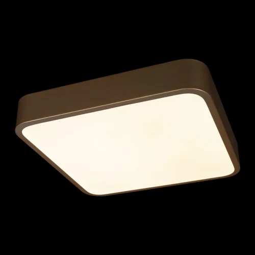 Светильник потолочный LED Flims 10228/C LOFT IT белый 1 лампа, основание золотое в стиле современный квадраты фото 2