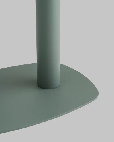 Журнальный столик Eanna L, металл, зеленый УТ000040331 Stool Group столешница зелёная из металл фото 5