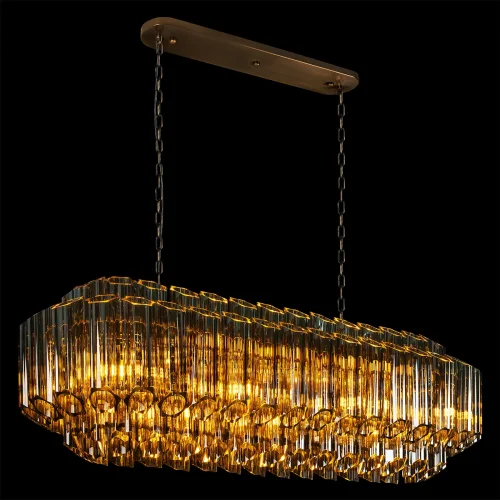 Люстра подвесная Селебрейшн / Celebration 10579/1000R Smoke LOFT IT дымчатая на 14 ламп, основание бронзовое в стиле современный фото 2 Люстра подвесная Селебрейшн / Celebration 10579/1000R Smoke LOFT IT дымчатая на 14 ламп, основание бронзовое в стиле современный фото 2