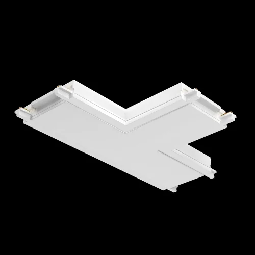 Коннектор питания T-образный Magnetic track system Radity TRA084CT-11W Maytoni белый в стиле хай-тек современный для светильников серии Magnetic track system Radity подвесной накладной radity радиусная магнитная магнитный фото 6