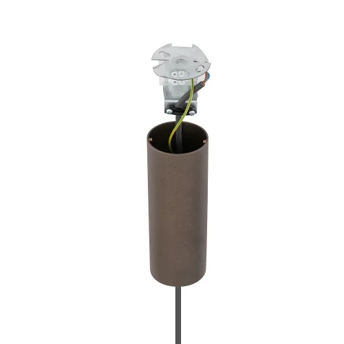 Светильник подвесной Santana M 11659-NW Nowodvorski чёрный на 1 лампу, основание коричневое в стиле лофт фото 7