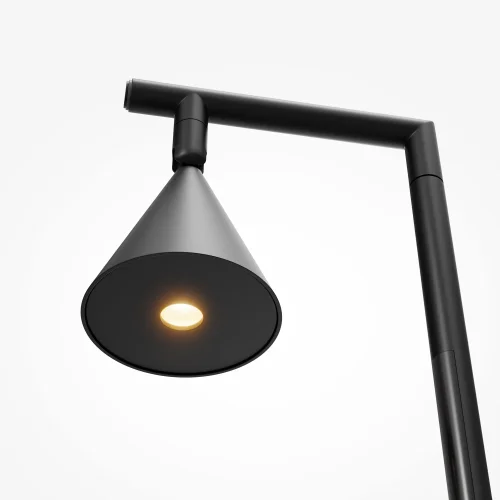 Торшер LED MOD489FL-L20B3K Stripe Maytoni чёрный на 1 лампу, основание чёрное в стиле современный хай-тек фото 3