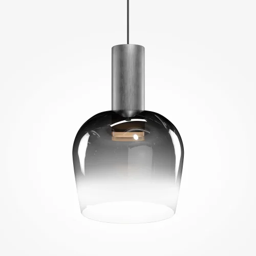 Светильник подвесной LED Smart Casual MOD414PL-L7B3K Maytoni серый чёрный на 1 лампу, основание чёрное в стиле современный фото 4