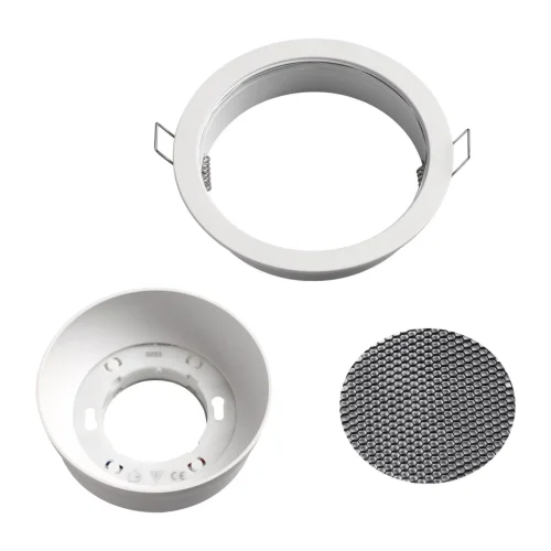 Светильник точечный Gemini 371003 Novotech белый на 1 лампу, основание белое в стиле современный хай-тек круглый фото 5