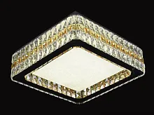 Люстра потолочная LED Vesuvio DDС 6650-600 Lumina Deco хром на 1 лампа, основание хром в стиле современный 