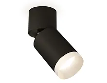 Светильник накладной Techno Spot XM XM6313040 Ambrella light чёрный 1 лампа, основание чёрное в стиле хай-тек современный круглый