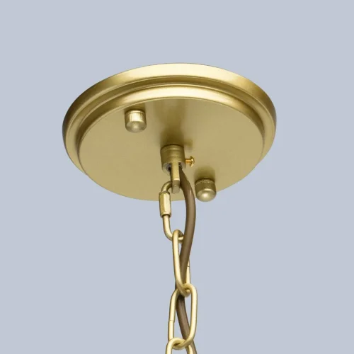 Люстра подвесная Монарх 121011503 MW-Light золотая на 3 лампы, основание золотое в стиле классический  фото 11