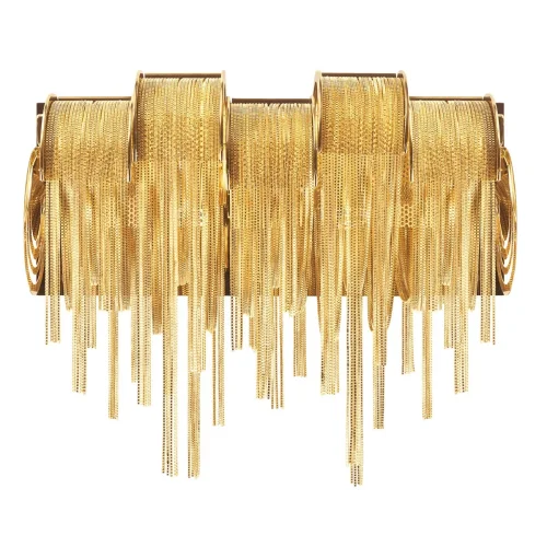 Бра Volver 10404W/B GD LOFT IT золотой на 2 лампы, основание золотое в стиле арт-деко цепочки фото 3 Бра Volver 10404W/B GD LOFT IT золотой на 2 лампы, основание золотое в стиле арт-деко цепочки фото 3