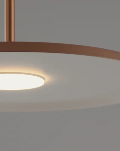 Светильник подвесной LED Keiro V11104-PL Moderli медь на 1 лампу, основание медь в стиле современный фото 5