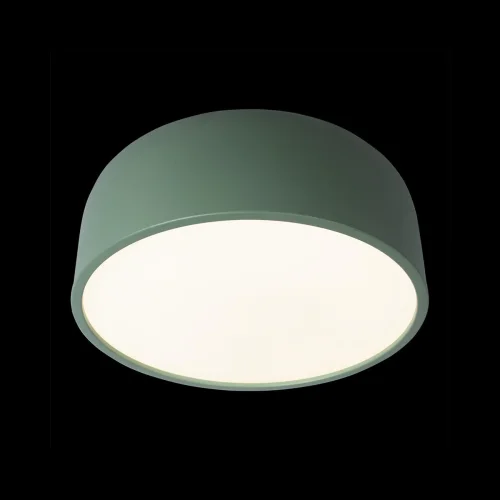 Светильник потолочный LED Axel 10201/350 Green LOFT IT белый зелёный 1 лампа, основание зелёное в стиле современный  фото 4