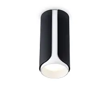 Светильник накладной TN51589 Ambrella light чёрный 1 лампа, основание чёрное в стиле современный хай-тек круглый