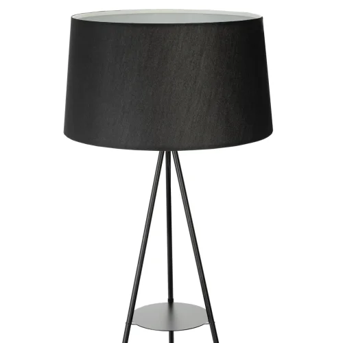 Торшер  Рейнер CL806021 Citilux со столиком на треноге чёрный 1 лампа, основание чёрное в стиле современный скандинавский
 фото 4